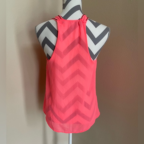 Beaded Sheer Tank Top - Size: Small - Picture 3 of 6